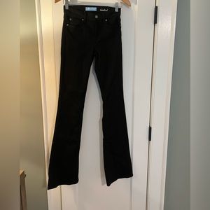 7 for All Mankind B(air) bootcut pants in black
